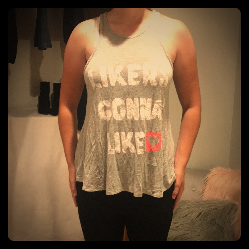 Gray tank